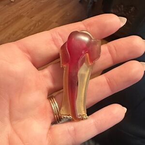 Vintage Liz Claiborne Elephant Brooch